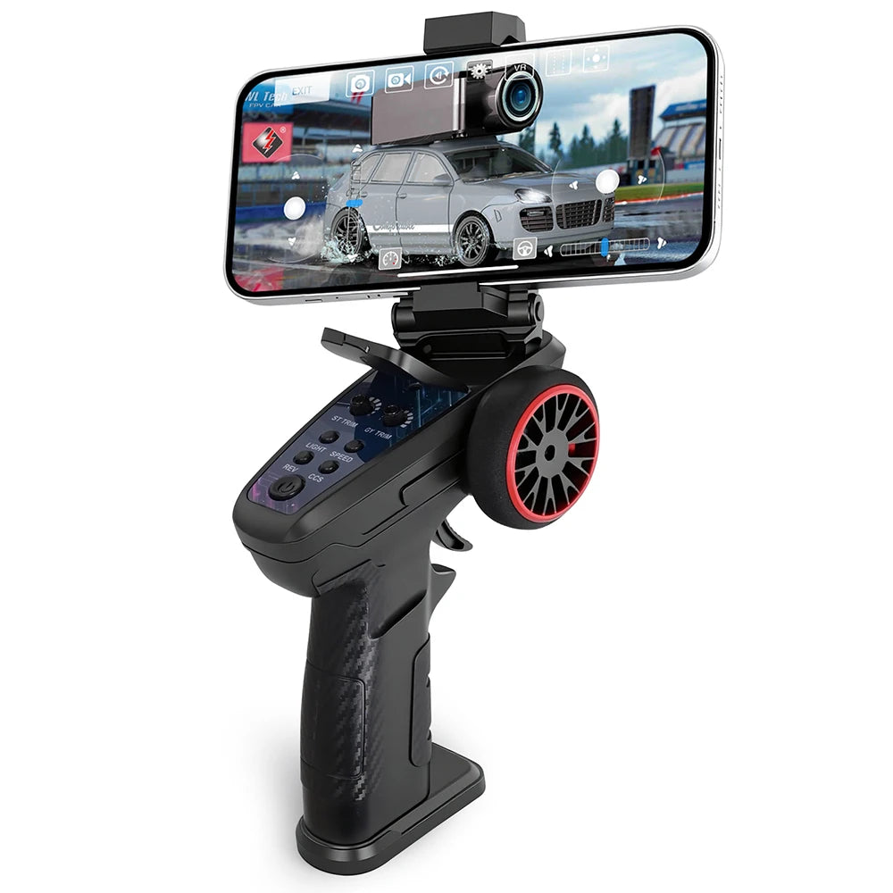 Wltoys RC Cars 1:64 Mini 6406 6406C HD Camera RC Racing Car Toy 120° Wide Angle 2.4G 720P APP Control Mini Car Dual Control